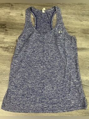 Like New Under Armour Women’s Blue Tank Top